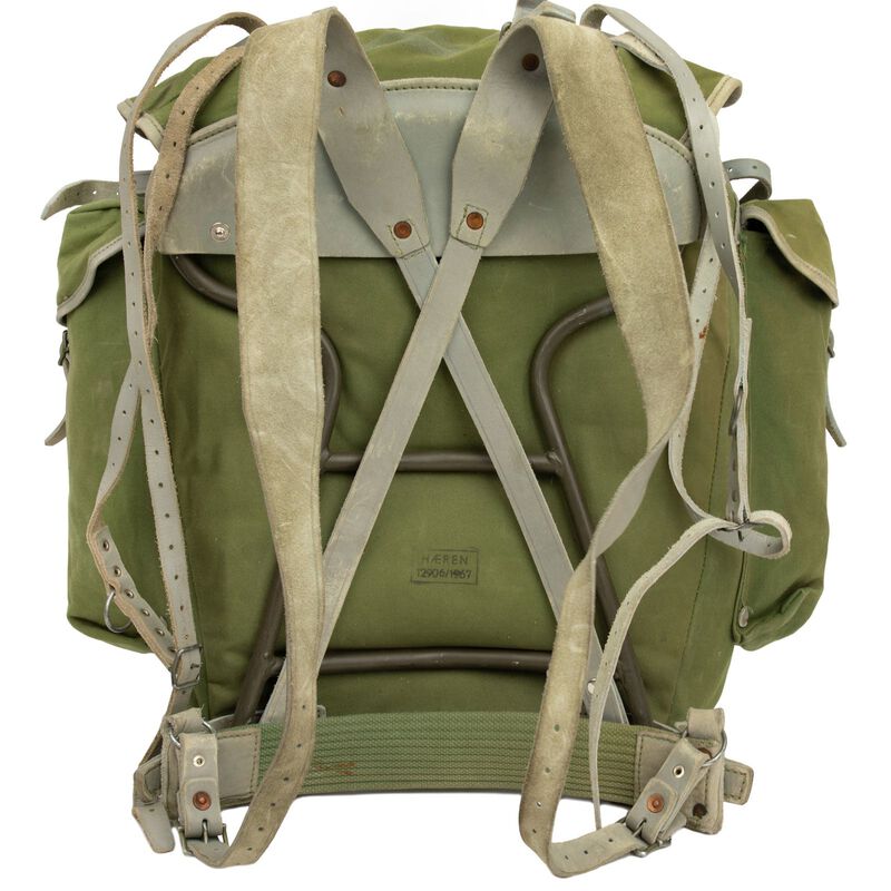 Military Issue Canvas Backpack image number 4