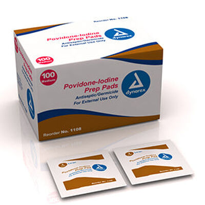 Pad, Providone-Iodine | 100-pack