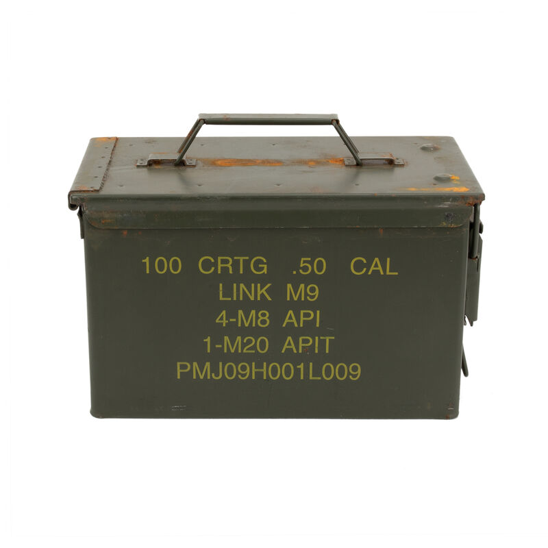 50 Cal. OD Ammo Can Stenciled Mixed | Used, , large image number 1