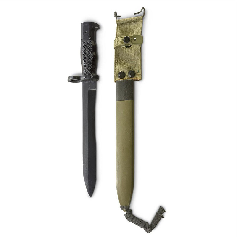 Spanish M58 CETME Rifle Bayonet W/Scabbard | Used image number 0