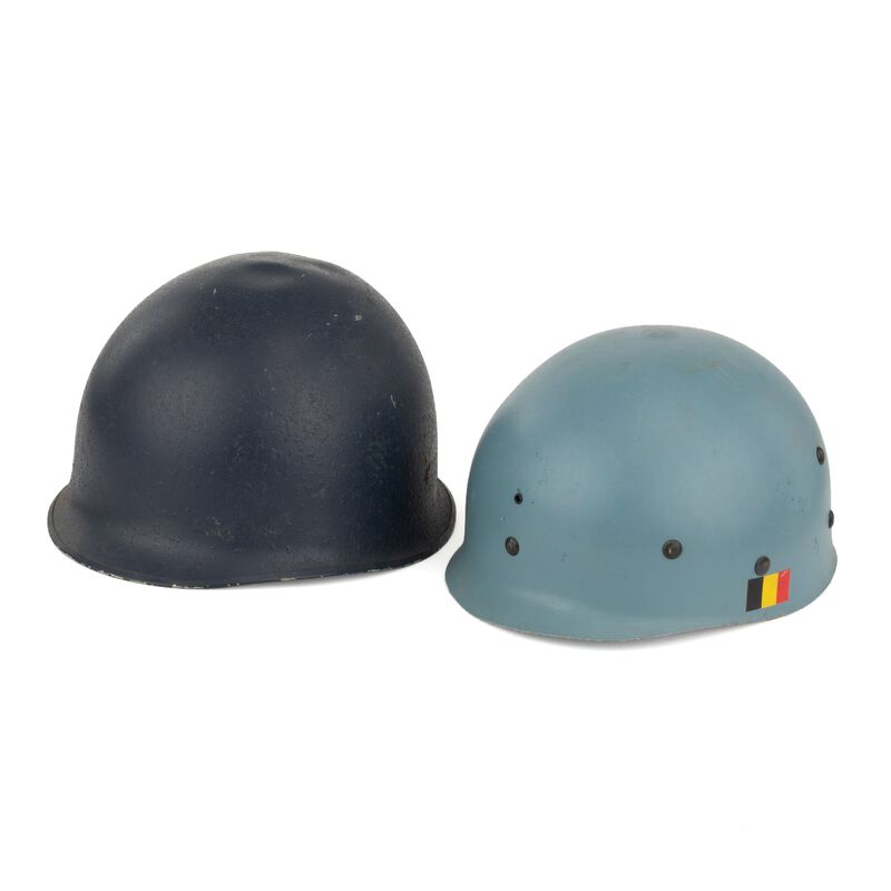 Belgian M1 Helmet Blue | Used, , large image number 0