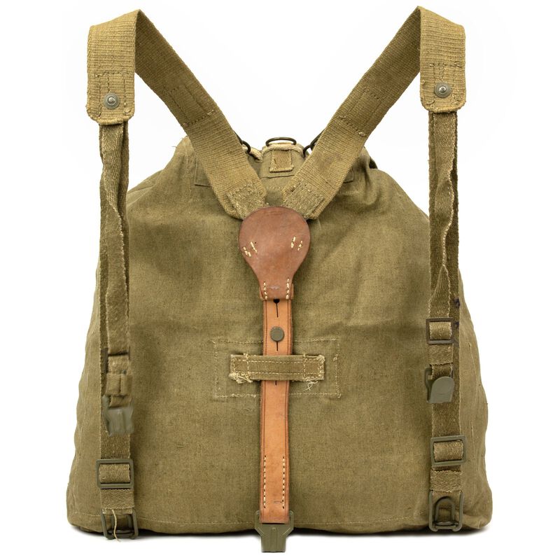 Czech Army Linen Backpack image number 3