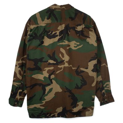Croatian BDU Shirt Used | Assorted Woodland Camo, , large