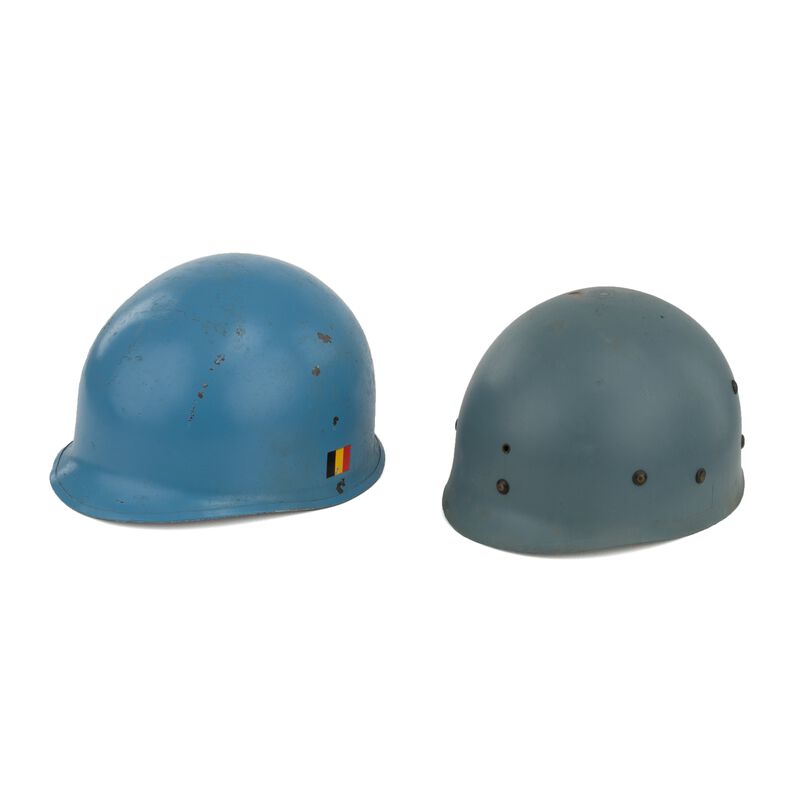 Belgian M1 Helmet Blue | Used, , large image number 4