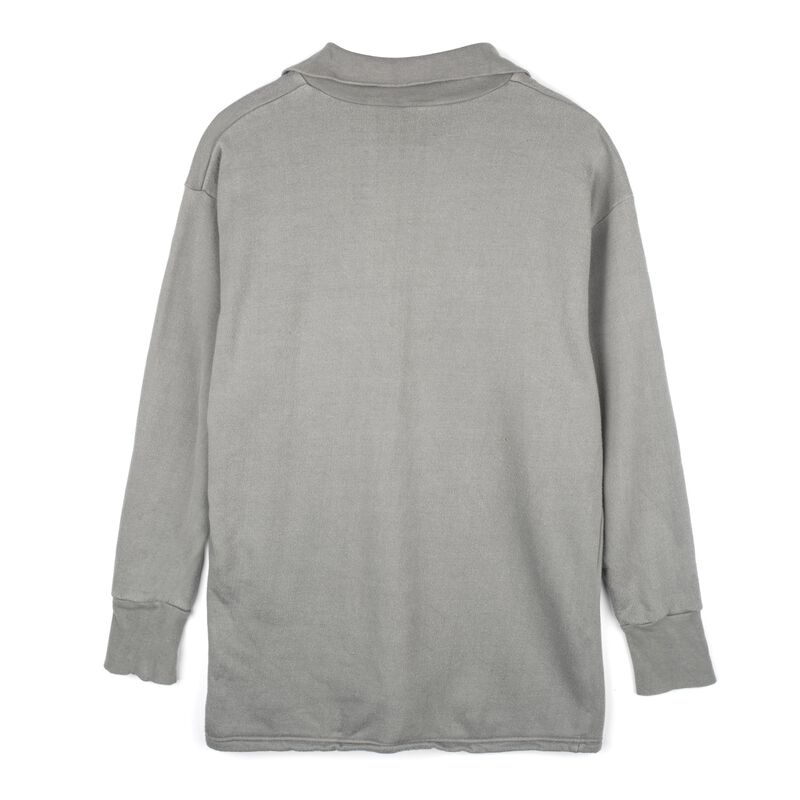 Dutch Army 1/4 Zip Long Sleeve Shirt | Grey, , large image number 3