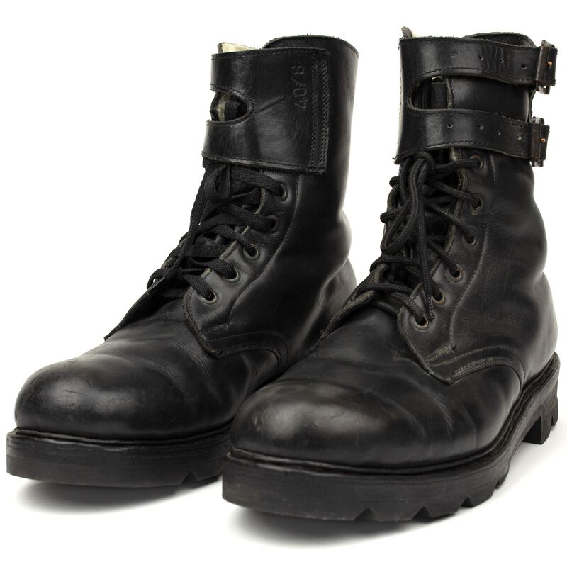 Austrian Army Winter Lined 2 Buckle Boots image number 0