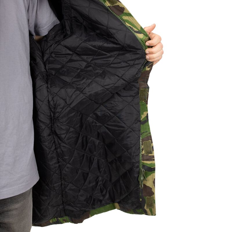 Romanian Ripstop Woodland Parka | Quilted Trim, , large image number 4