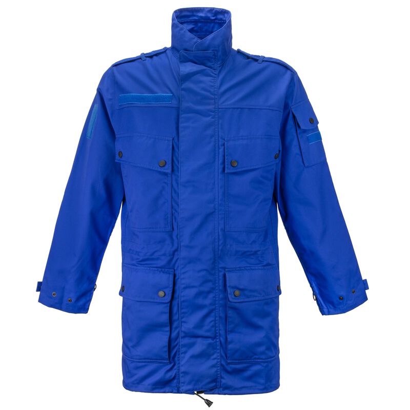 Dutch Civil Defense Royal Blue Parka image number 0