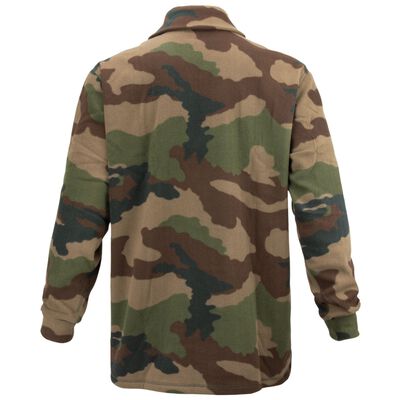 French Army Woodland Fleece Pullover, , large