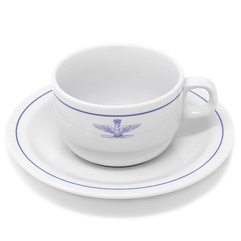 Italian Air Force Teacup and Saucer, , large image number 0