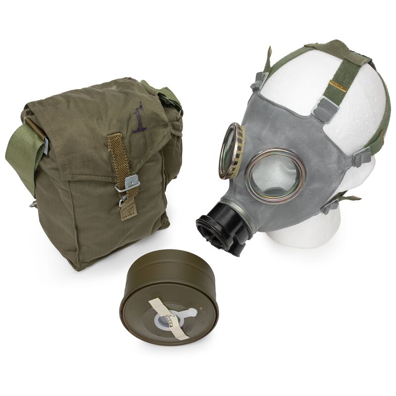 Polish MC-1 Gas Mask with Carry Bag & Filter, , large image number 0