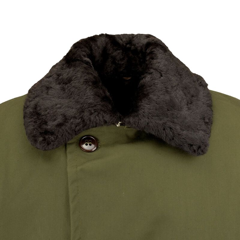 Real Fur Polish Military Coat, , large image number 0