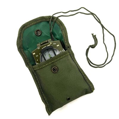 Military-Style Prismatic Sighting Compass [12 compasses/unit], , large