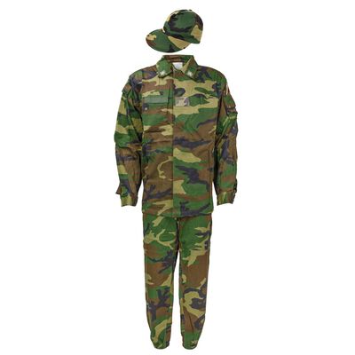 Italian 3pc Woodland Combat Set 56/Regular/X-Large | Used, , large