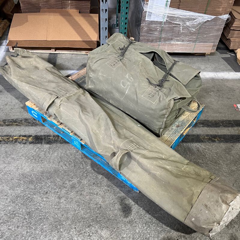 Czech Military Tent for PK26 w/ Steel Frame and Plexiglass Windows, , large image number 6