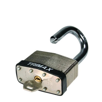 Solid Steel Padlock | 30mm TRIMAX Lock, , large