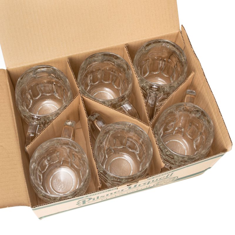 Pilsner Urguell Half Liter Czech Beer Glasses | 6-Pack, , large image number 3