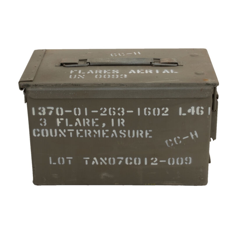 50 Cal. OD Ammo Can Stenciled Mixed | Used, , large image number 0