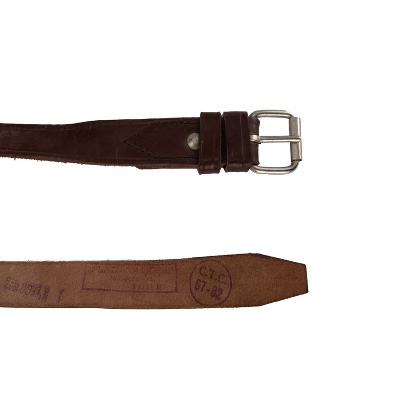 Romanian Surplus Leather Belt | Used, , large image number 3