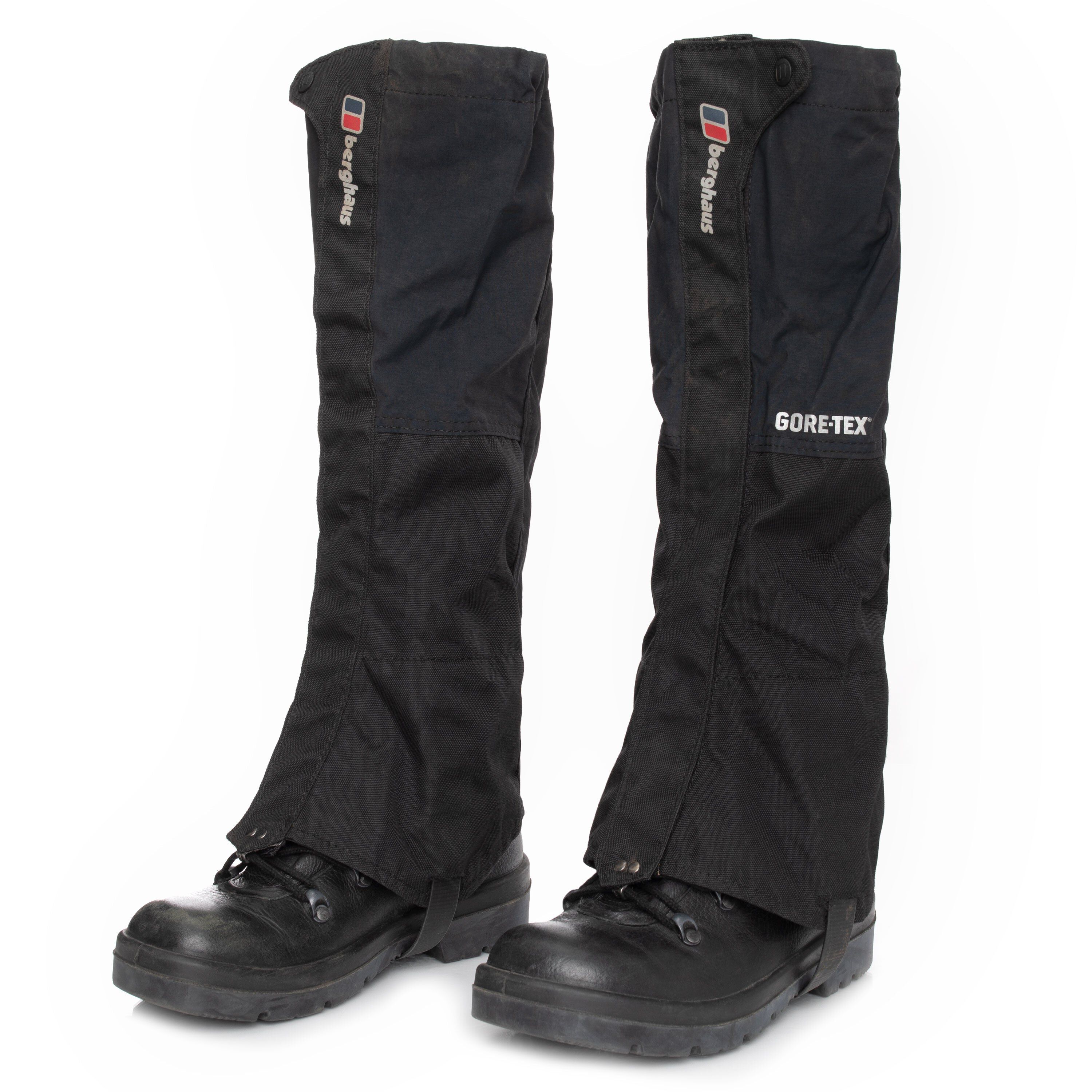 British Military Issue Berghaus Gaiters Black Gore Tex