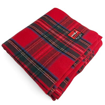 Royal Stewart Classic Wool Blanket, , large
