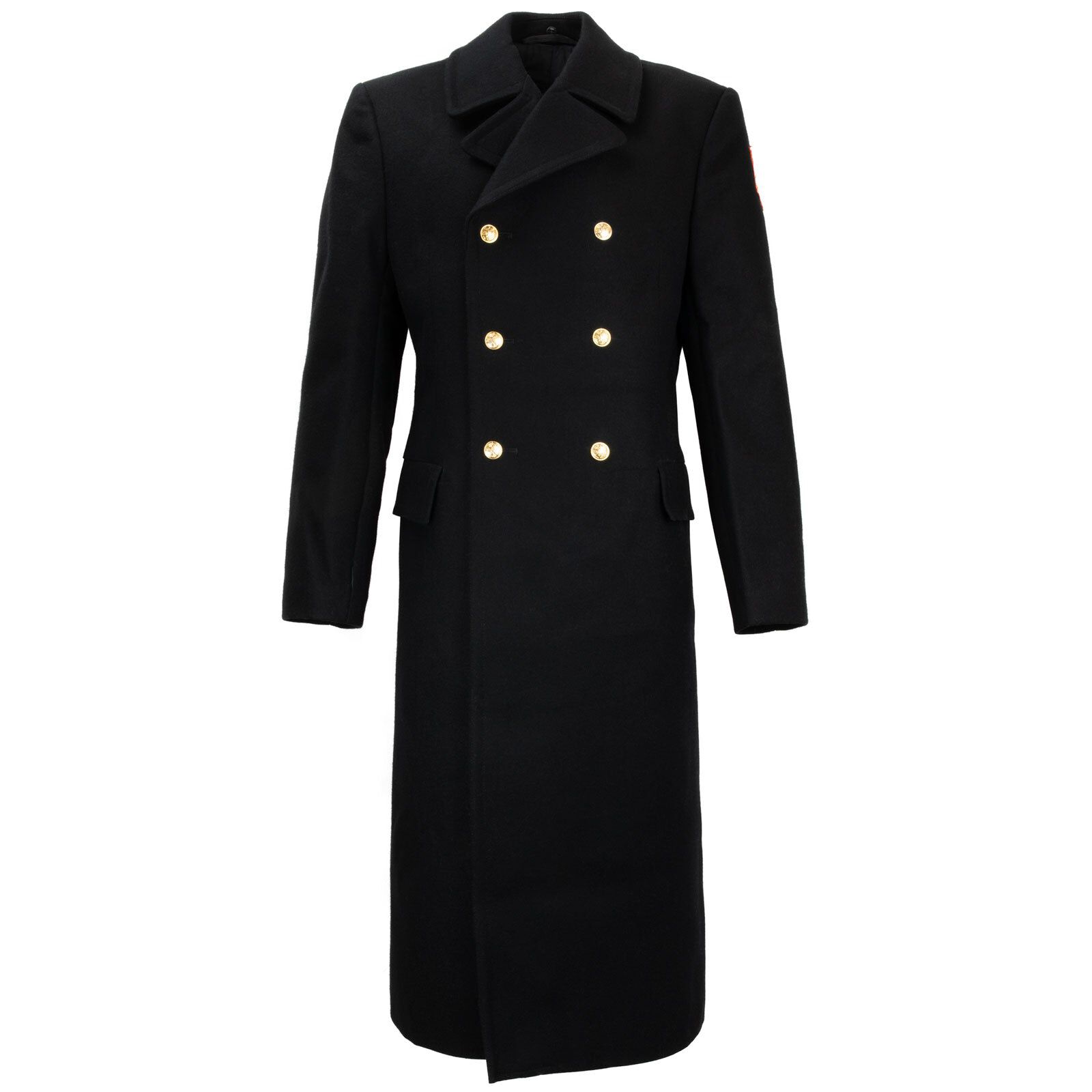 Buy Russian Wool Long Coat Black for USD 139.99 Swisslink