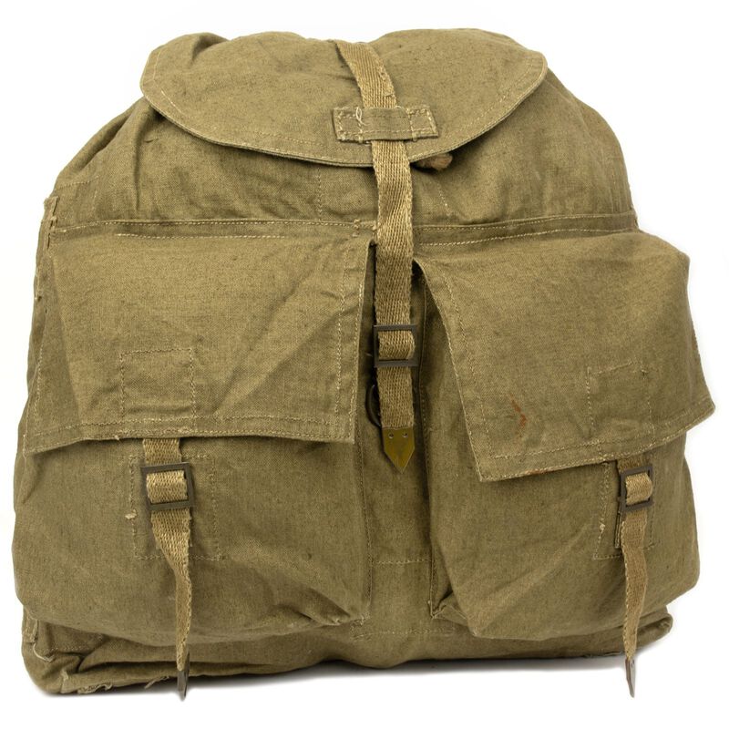 Czech Army Linen Backpack image number 0