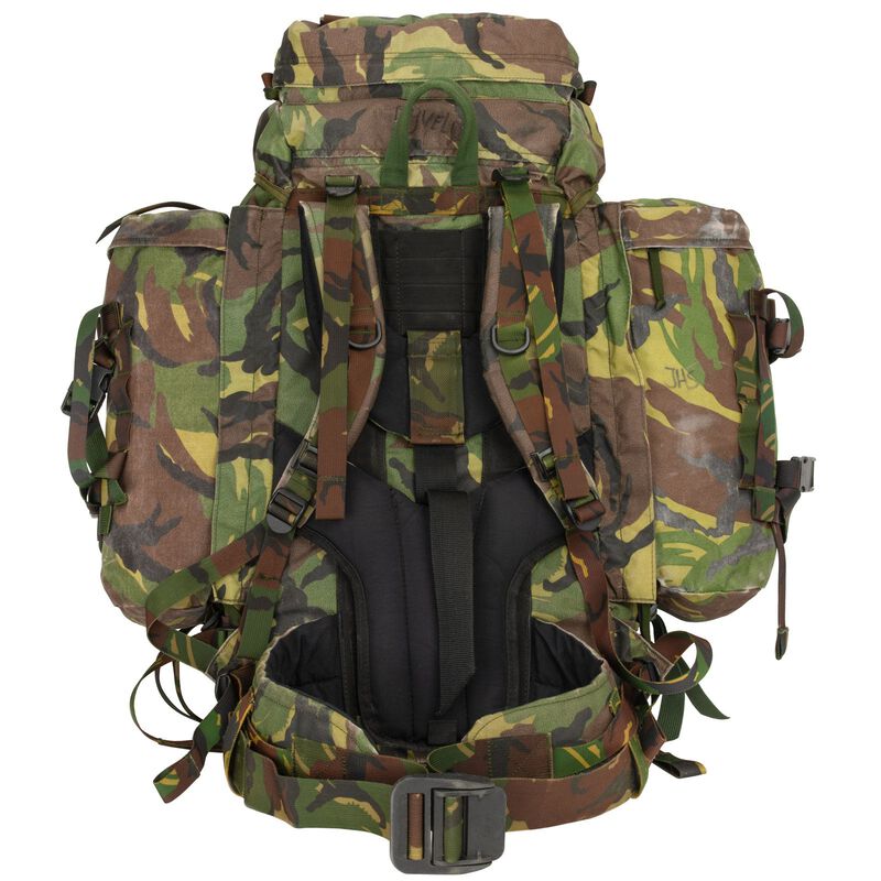 Dutch Army Woodland Rucksack | Buckle Straps, , large image number 0
