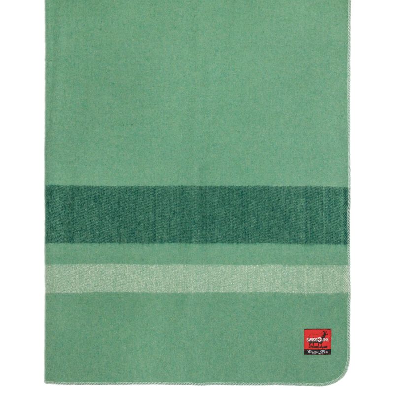 Sage Green Classic Wool Blanket, , large image number 1