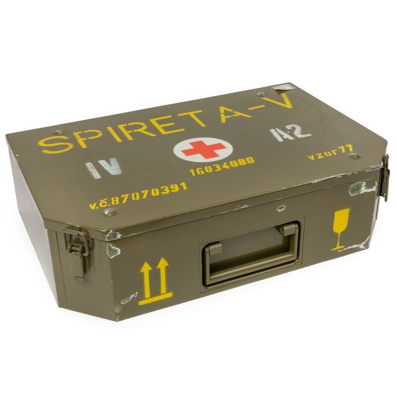 Czech Army Metal Medical Box | Spireta-V, , large image number 0