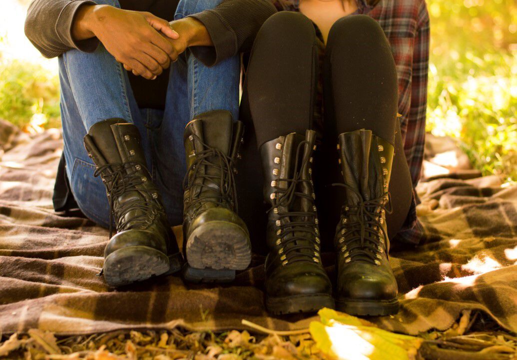 Austrian military combat boots store