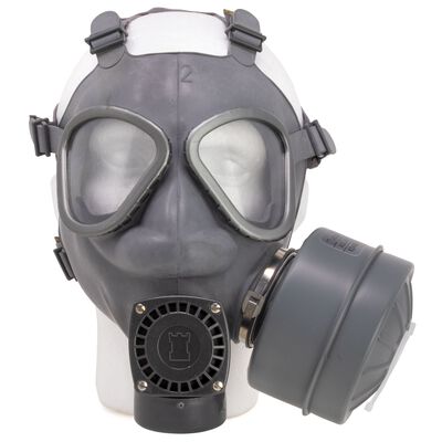 Finnish Army Gas Mask & Filter