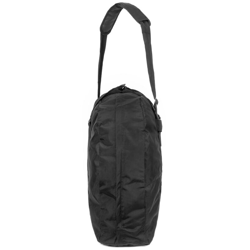 Black Vinyl XL Dutch Duffel Bag, , large image number 1