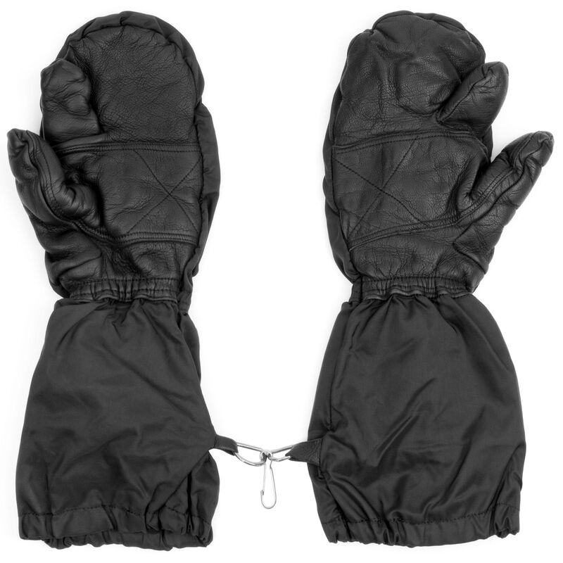Swiss Cold Weather Trigger Mittens | Insulated Leather Gloves image number 0