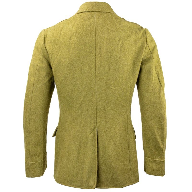 Romanian wool jacket coat olive drab O.D. image number 1