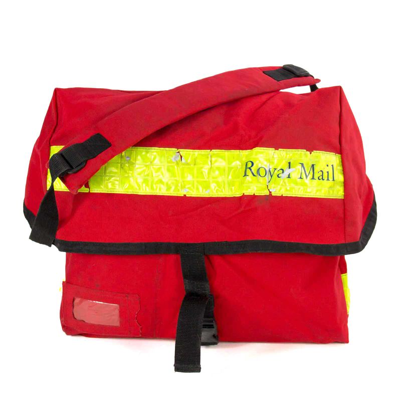 Yellow British Royal Mail Courier Bag image number 6