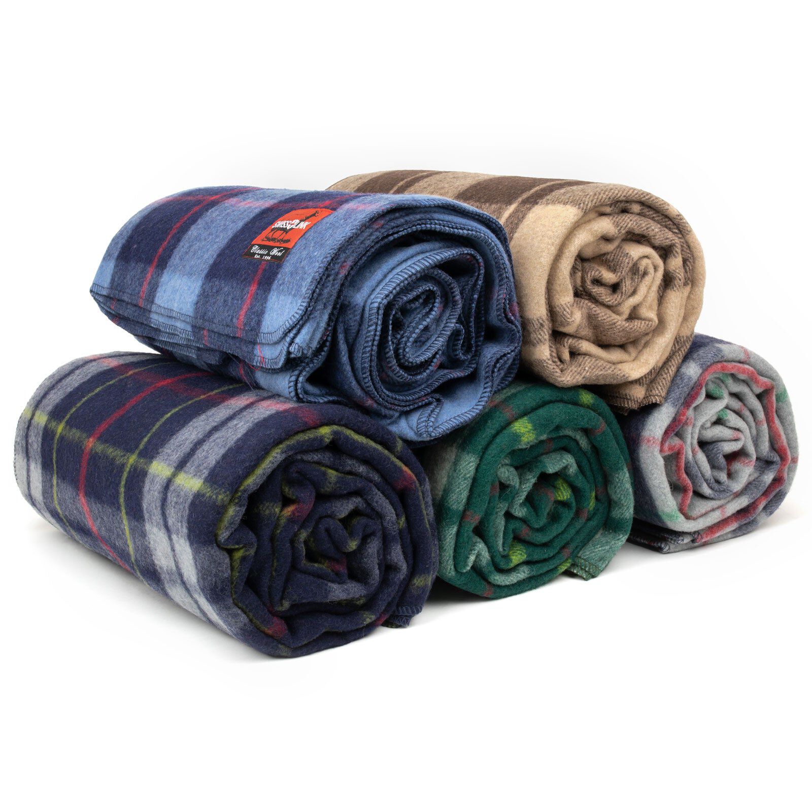 Swiss link classic wool blanket 2025