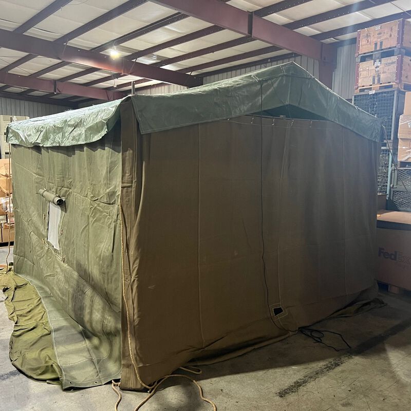 Czech Military Tent for PK26 w/ Steel Frame and Plexiglass Windows, , large image number 4
