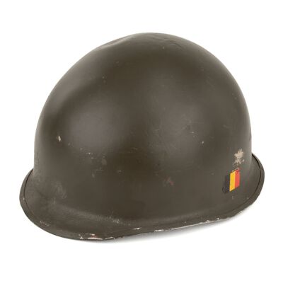 Belgian M1 Helmet Olive-Drab | Used #2, , large