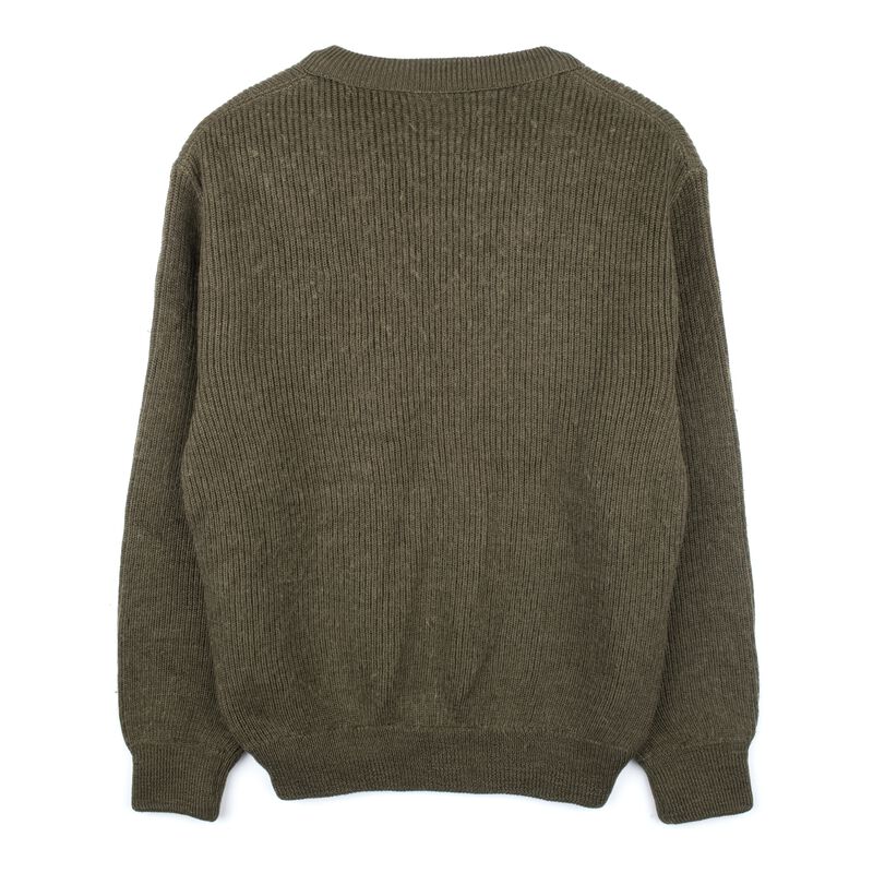 French Wool Sweater | V-Neck, , large image number 1