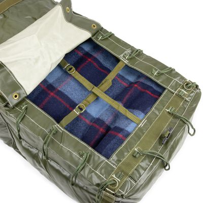 Czech Army Duffel Bag | Classic Wool Blanket