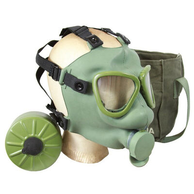 Serbian Gas Mask w/Filter/Bag