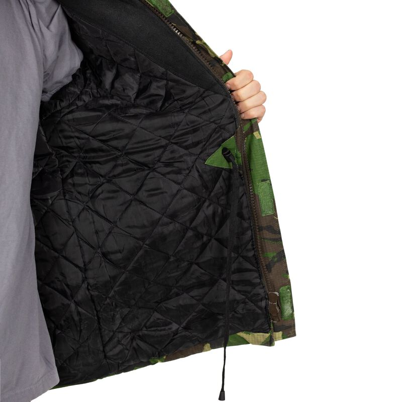 Romanian Ripstop Woodland Parka | Fleece Trim, , large image number 2
