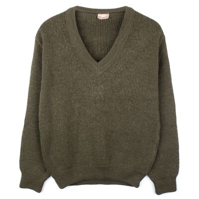 French Wool Sweater | V-Neck