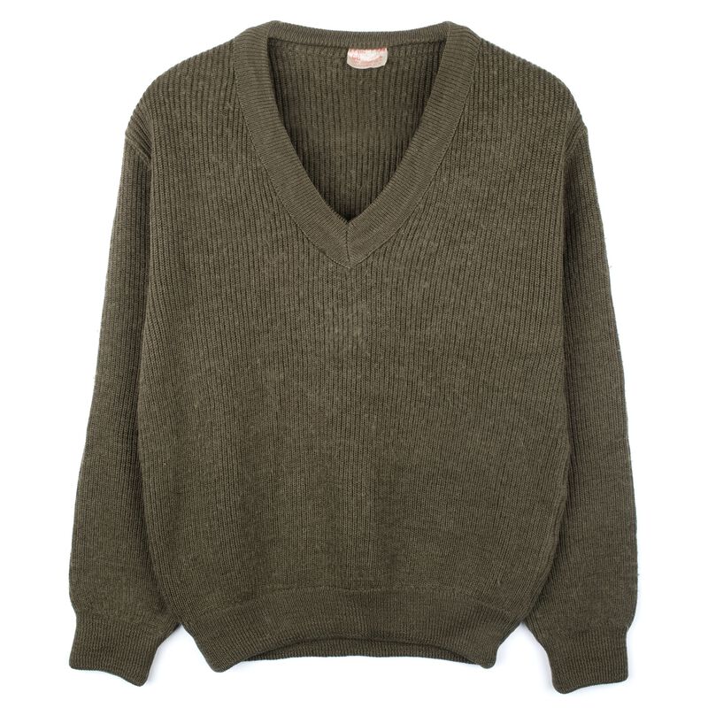 French Wool Sweater | V-Neck image number 0
