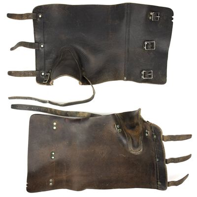 Real Leather Gaiters