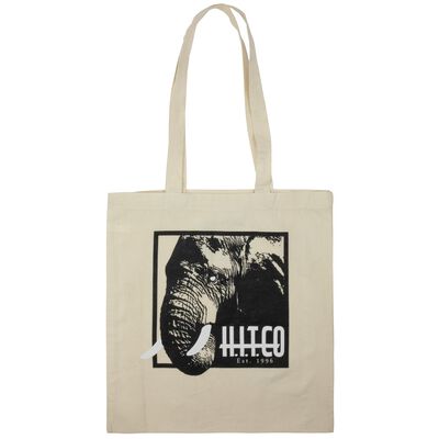 HITCo™ Cotton Canvas Reusable Shopping Tote Bag | Limited Edition
