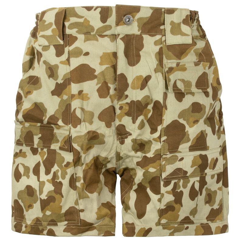 USMC WWII Reproduction Shorts | Jungle + Beach Camo, , large image number 1