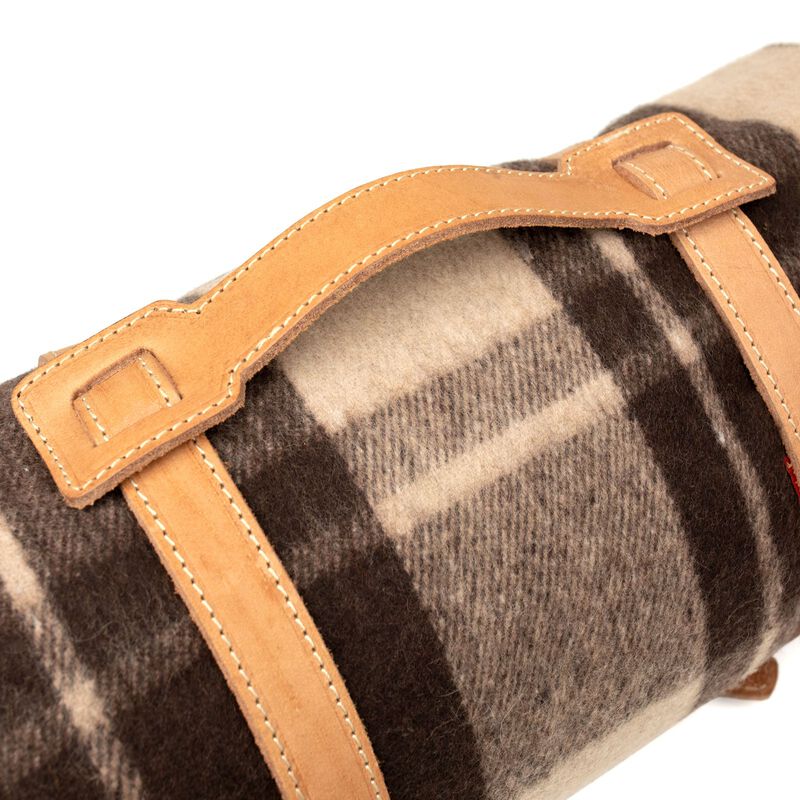 Leather Carrier for Blanket, Bedroll, or Sleeping Bag, , large image number 1