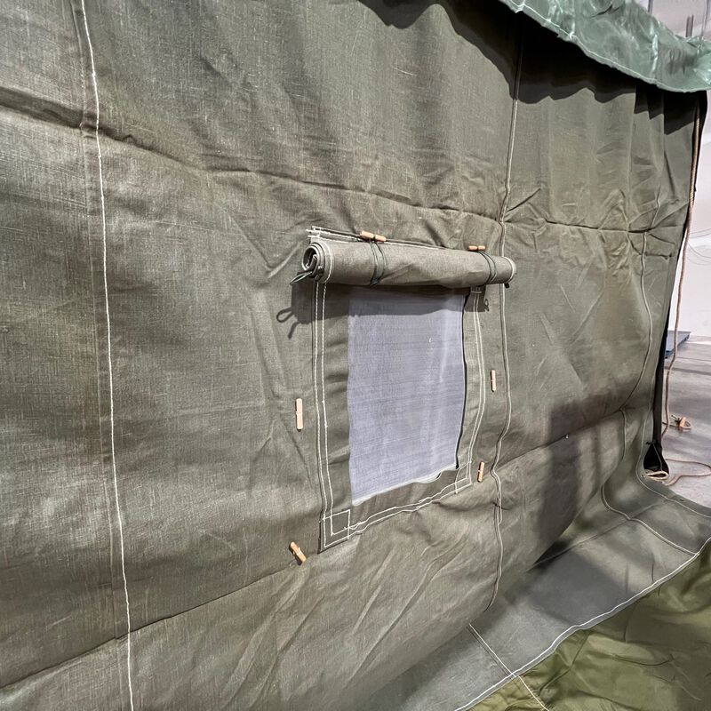 Czech Military Tent for PK26 w/ Steel Frame and Plexiglass Windows, , large image number 1